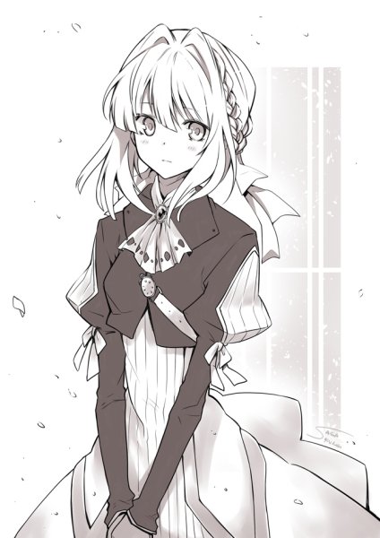 Вайолет Эвергарден Манга