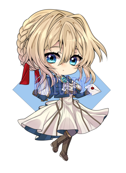 Аниме Вайолет Эвергарден Чиби