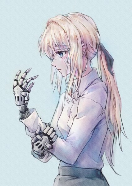 Вайолет Эвергарден девушки