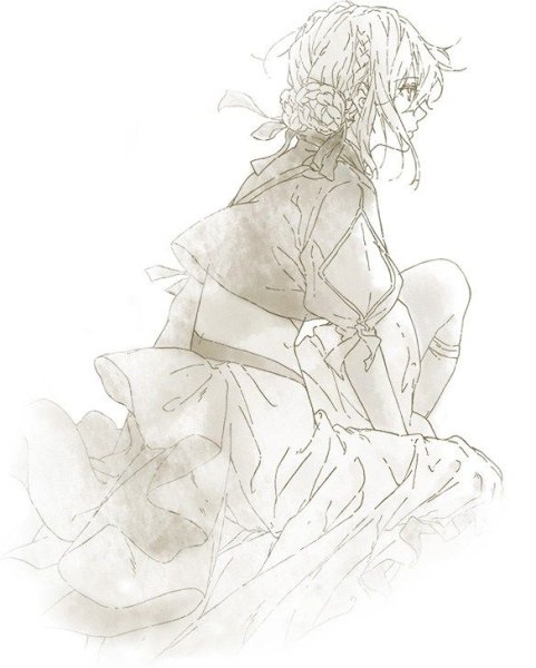 Рисунки Манга Вайолет