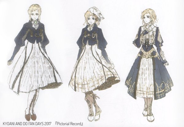 Вайолет Эвергарден черно белый