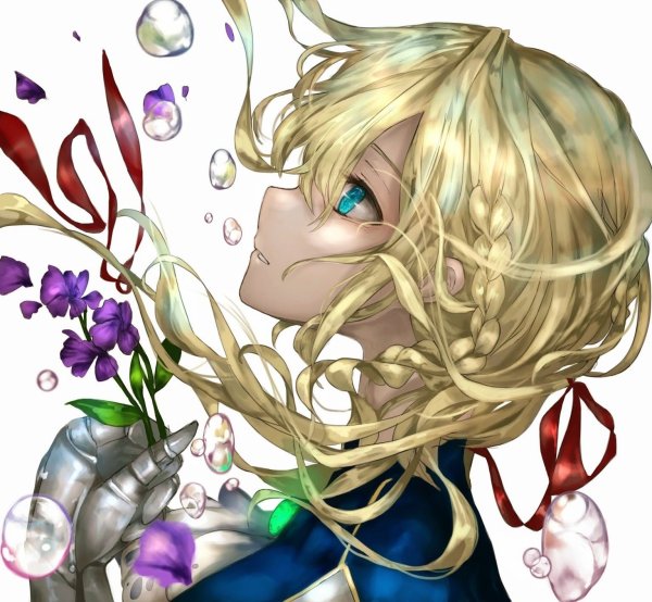 Вайолет Эвергарден рисунок