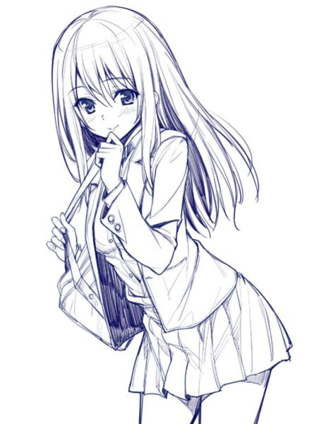Аниме Наброски
