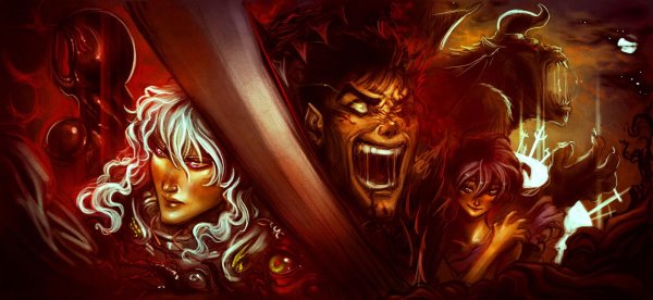 Берсерк аниме Art