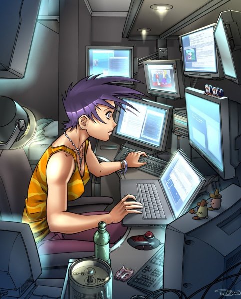 Аниме программист