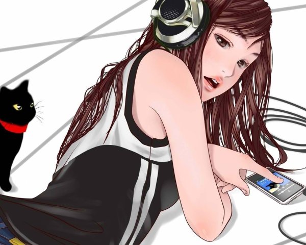 Наушники для девушек