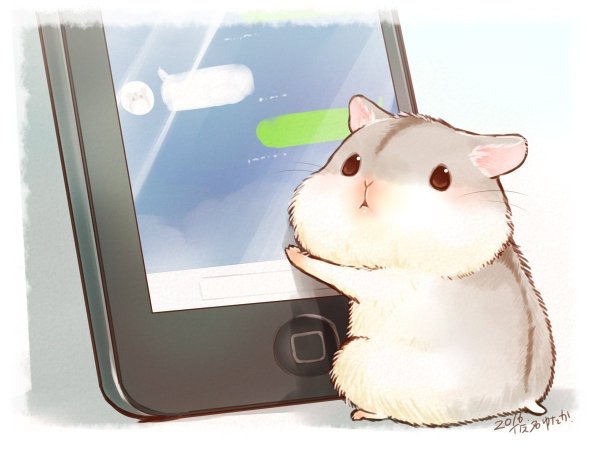 Хомячок аниме