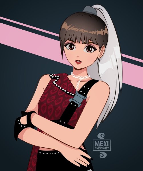 BLACKPINK Lisa anime