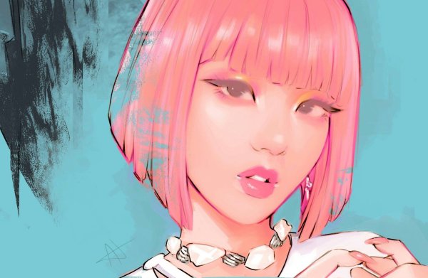 Блэк Пинк арт