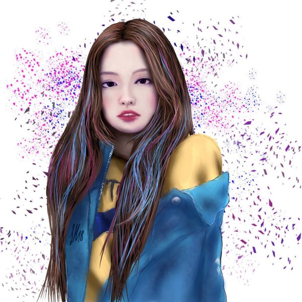 Дженни аниме Блэк Пинк