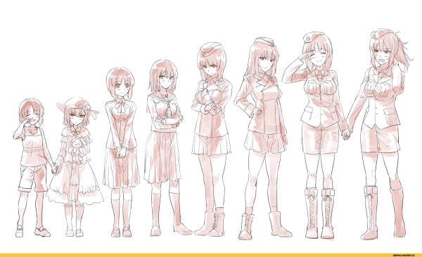 Рисовка аниме атака титанов