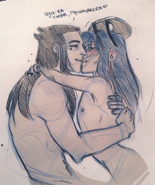 Какаши карандашом