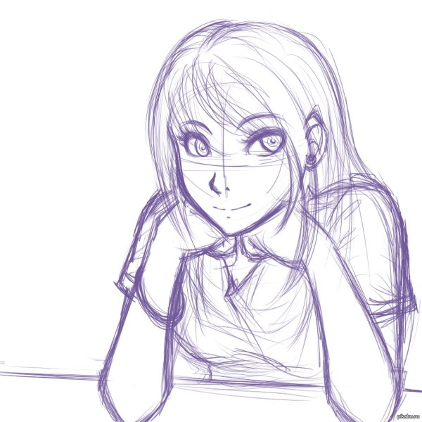 Скетчи людей