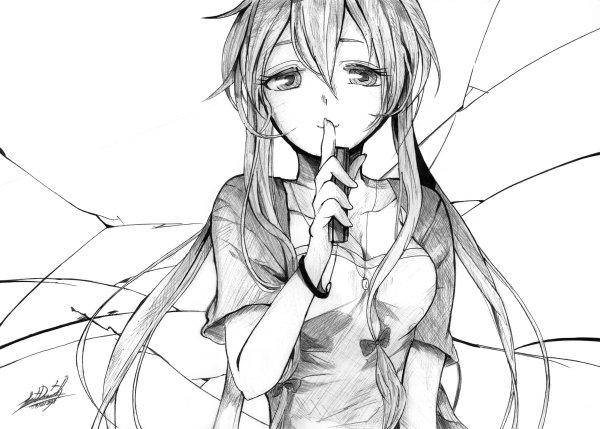 Юно Гасай дневник будущего черно белый