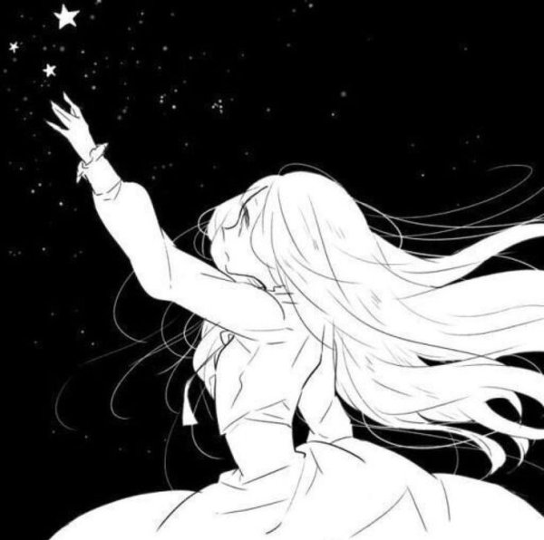 Черно белые арты