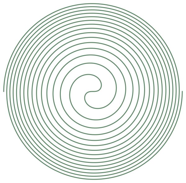 Спираль для рисования