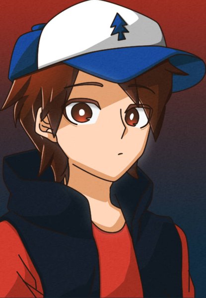 Гравити Фолз аниме Диппер