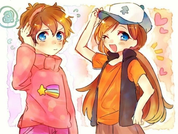 Диппер Пайнс аниме