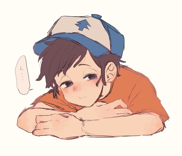 Гравити Фолз аниме Диппер