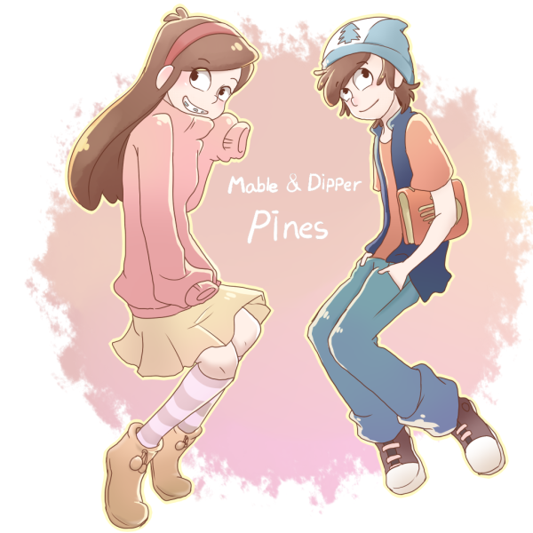 Диппер Пайнс и Мейбл любовь