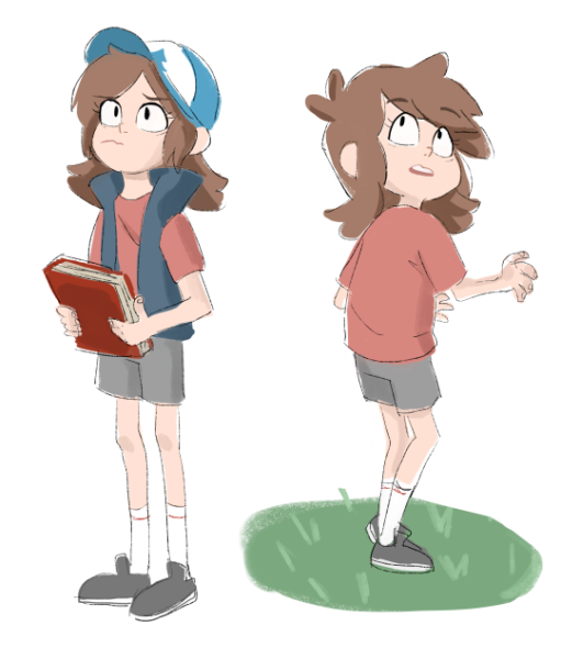 Диппер Пайнс девочка