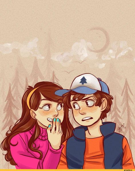 Гравити Фолз Мэйбл и Диппер