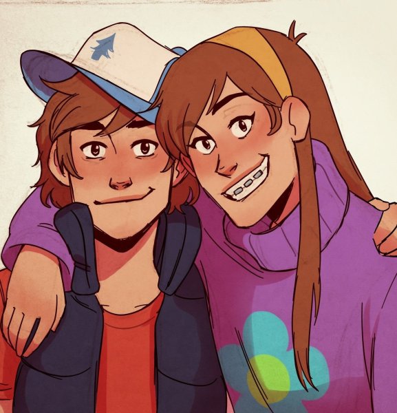 Мэйбл Пайнс и Диппер Пайнс