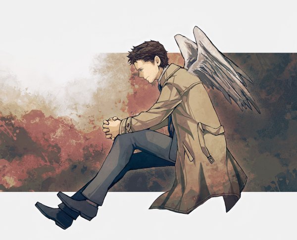 Кастиэль сверхъестественное Фанарт