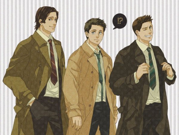 Сверхъестественное аниме Кастиэль