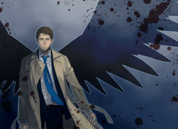 Кастиэль сверхъестественное арт