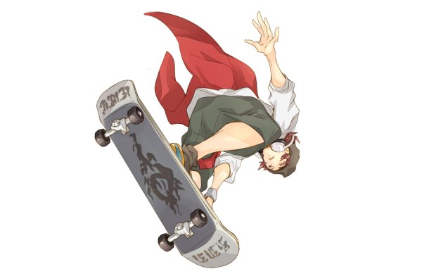 Проект Кей Мисаки на скейте