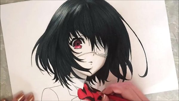 Мисаки Мэй для срисовки