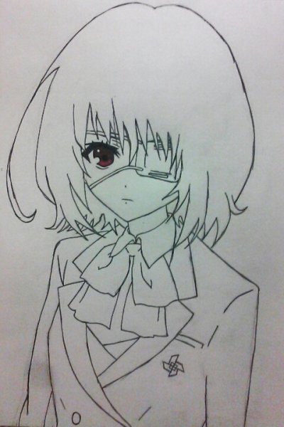 Нарисовать Мисаки Мэй