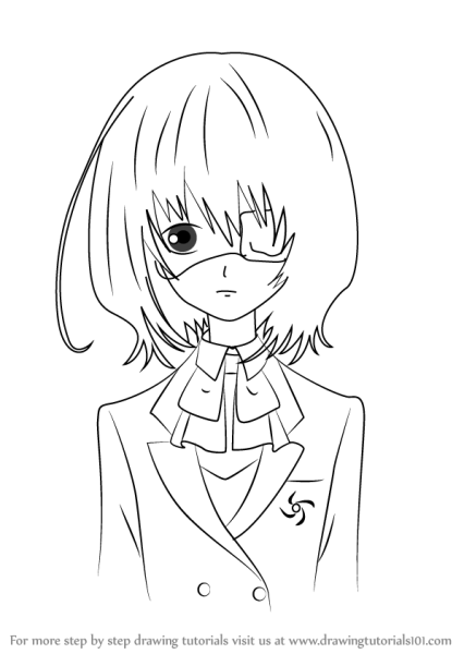 Мисаки Мэй для срисовки