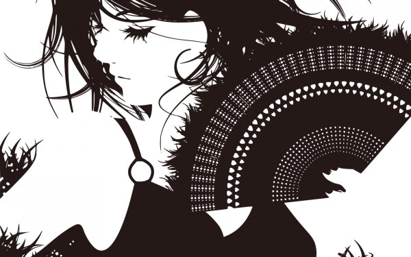 Аниме черно белое