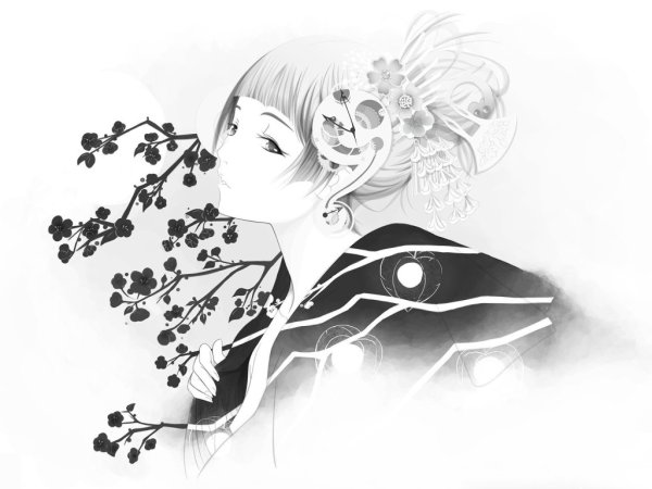 Чёрно-белые рисунки