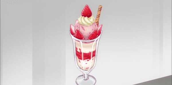 Парфе мороженое аниме