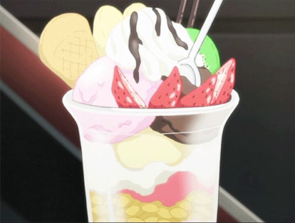 Аниме сладости Эстетика