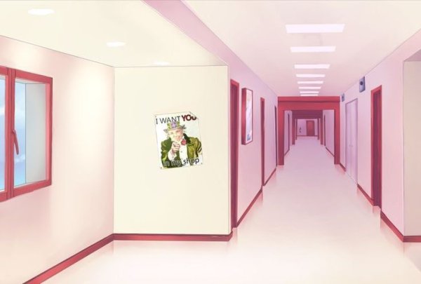 Школьный коридор гача лайф