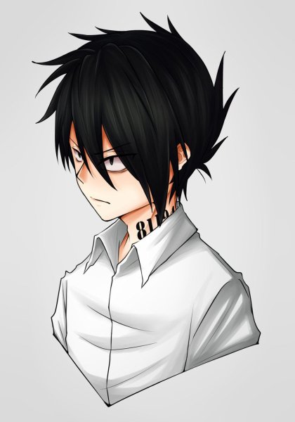 Рей из аниме обещанный Неверленд