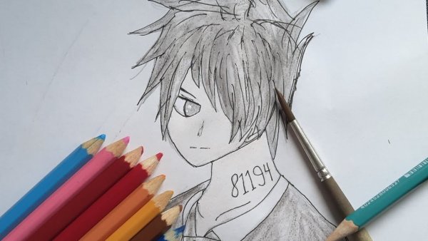 Рисовать аниме Рей