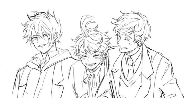 Эмма Неверленд черно белая