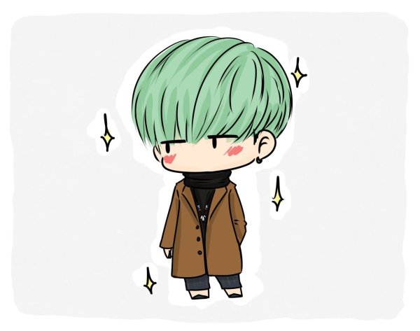 BTS чибики Шуга