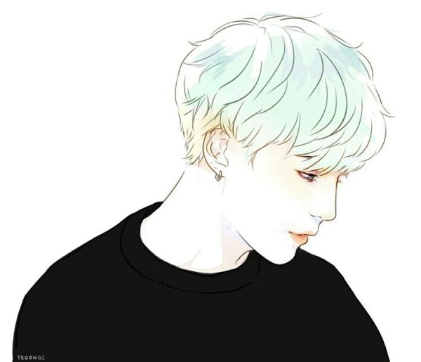 БТС рисунки аниме Шуга