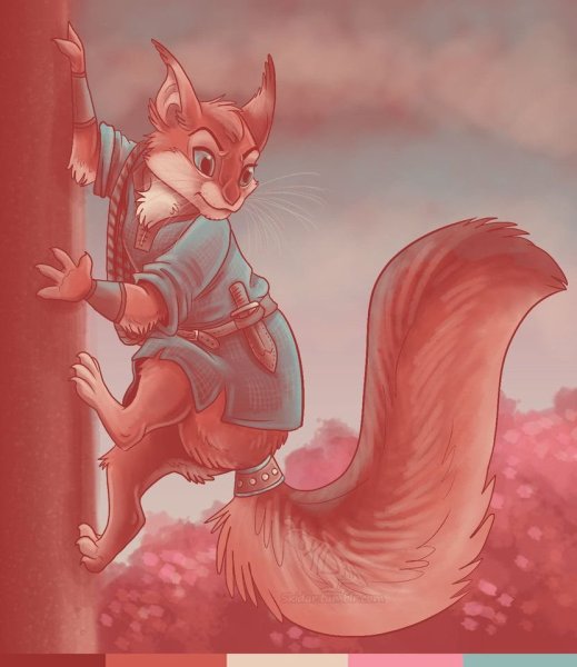 Фурри белка