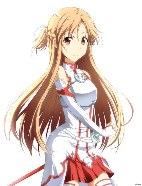 Аниме Sword Art online Asuna