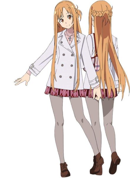 Асуна в полный рост