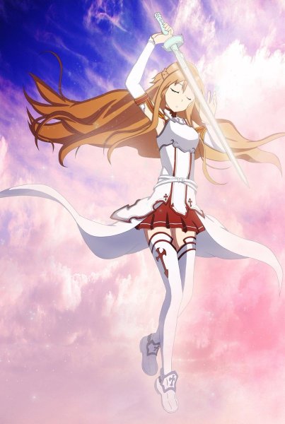 Асуна с мечом