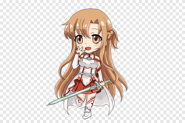 Кирито и Асуна Чиби