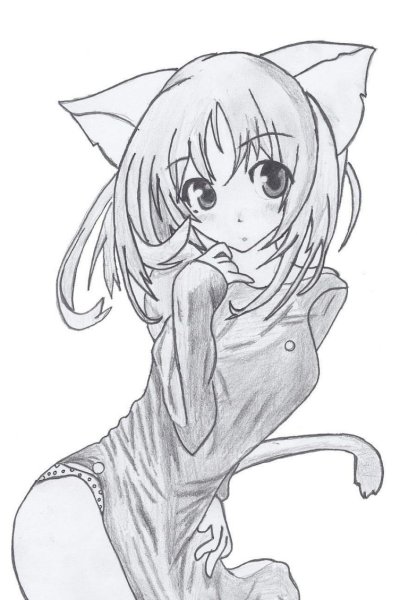 Аниме для срисовки карандашом